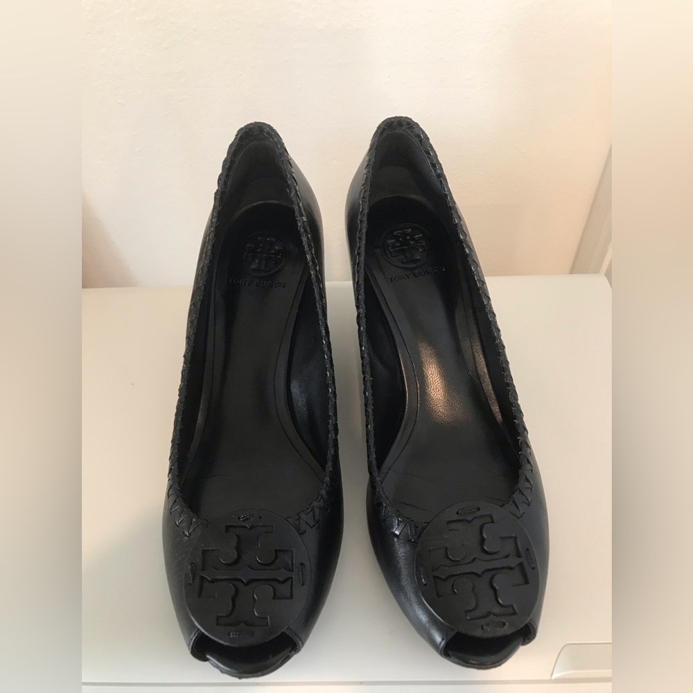 Tory Burch Platform Leather Shoes SZ 10